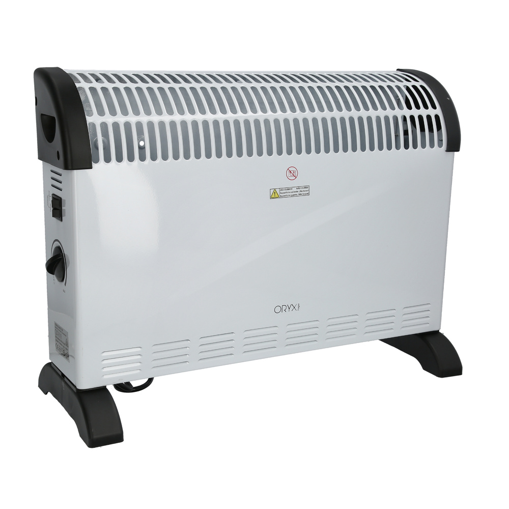 Termoconvector De Suelo Potencia de 750 / 1250 / 2000 Watt. vista de frente